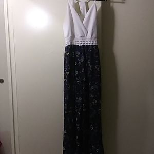 Gorgeous summer floral jumper suit